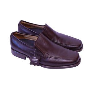 Lavorazione Artigiana Men's Leather Brown Work Shoes Business Casual Career Wear